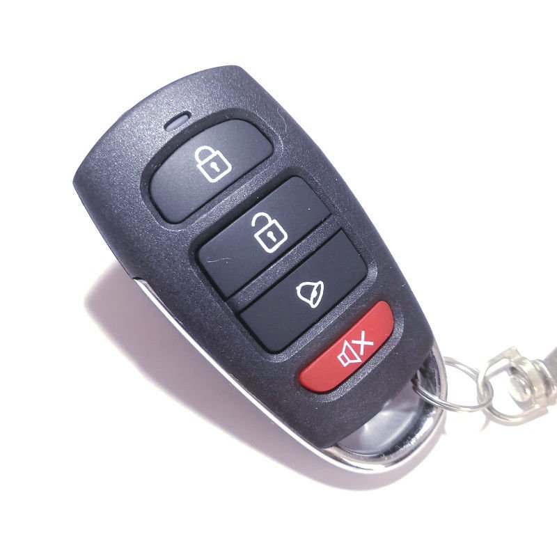 433MHZ 4 Button Round Exterior Strong Privacy Garage Door Motorcycle Car Alarm Wireless Auto Copy Remote Control Clone Key