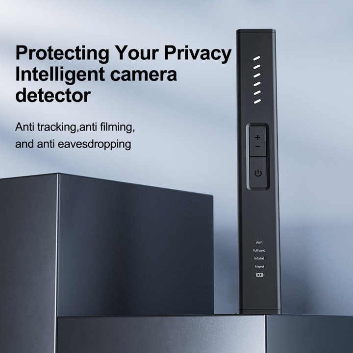 WT18 Professional Anti-Spy Device Wireless Bug Detector GPS Infrared Search Mini Eavesdropping Alarm with WiFi Connectivity