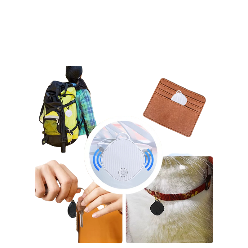 Pet Tracker Mini Smart Air Tag Key Finder Kid Elderly Tracking Device Anti Lost Alarm Location Lost Item GPS Tracker