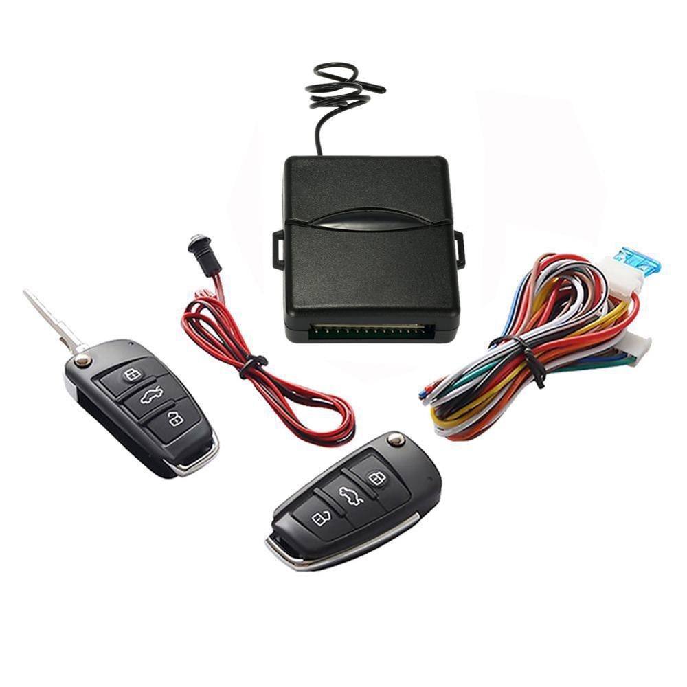 Universal Car Alarm Systems Auto Remote Central Kit Door Lock Keyless Entry System Emark Central Locking with Remote Control