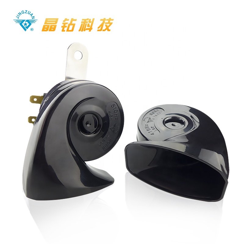 JINGZUAN Bright Design 12V/24V Automotive Vehicle Car Alarm Trumpet Snail Horn for Universal