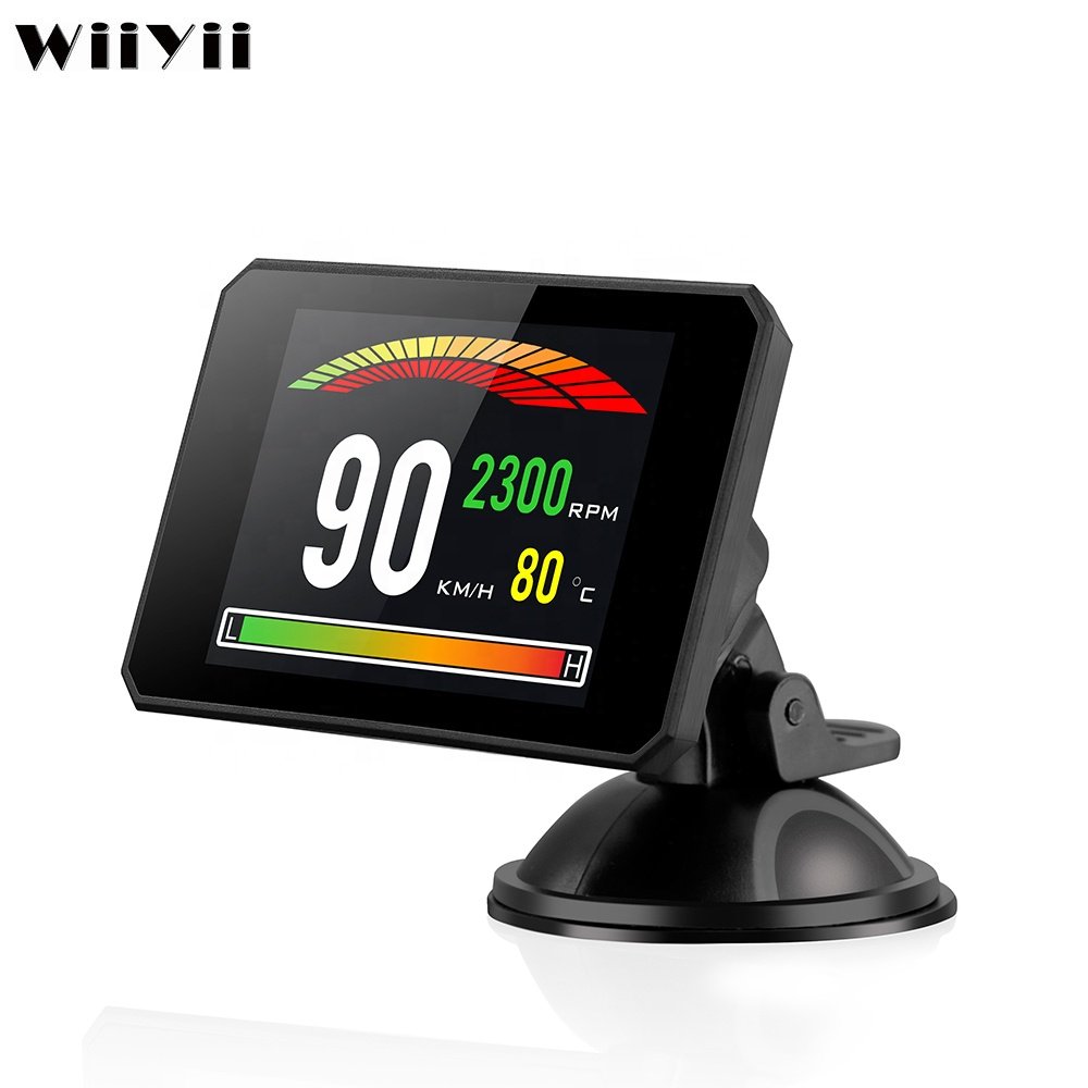 Best Selling P16 OBD2 Hud Head up Display Car Alarms System HUD Speedometer Projector for toyota