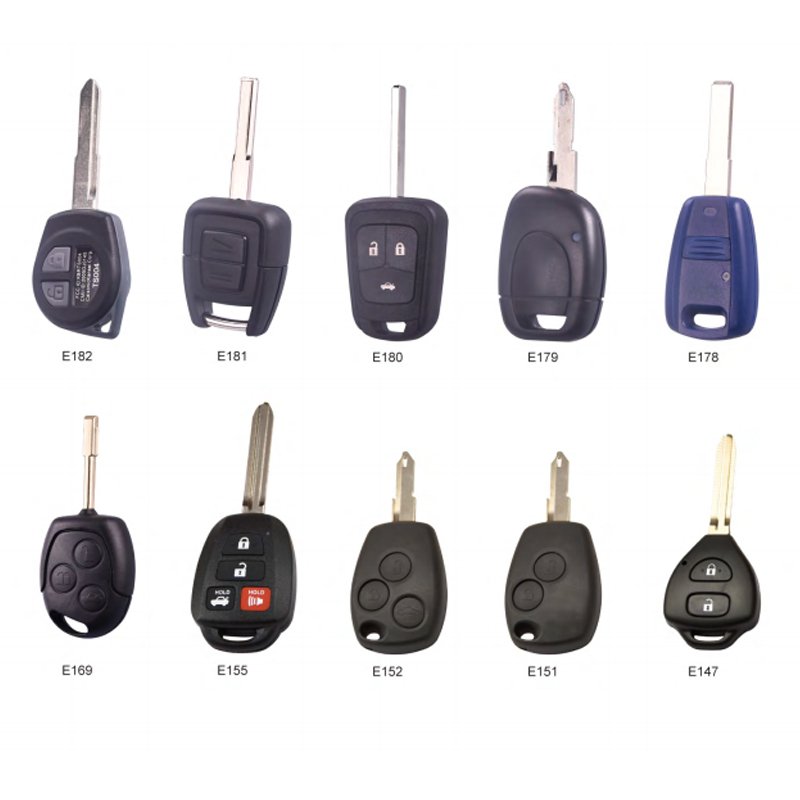 2024 Newest Car Remote Smart Key 315Mhz 433Mhz 3 Button Folding Car Remote Key Flip Folding Key