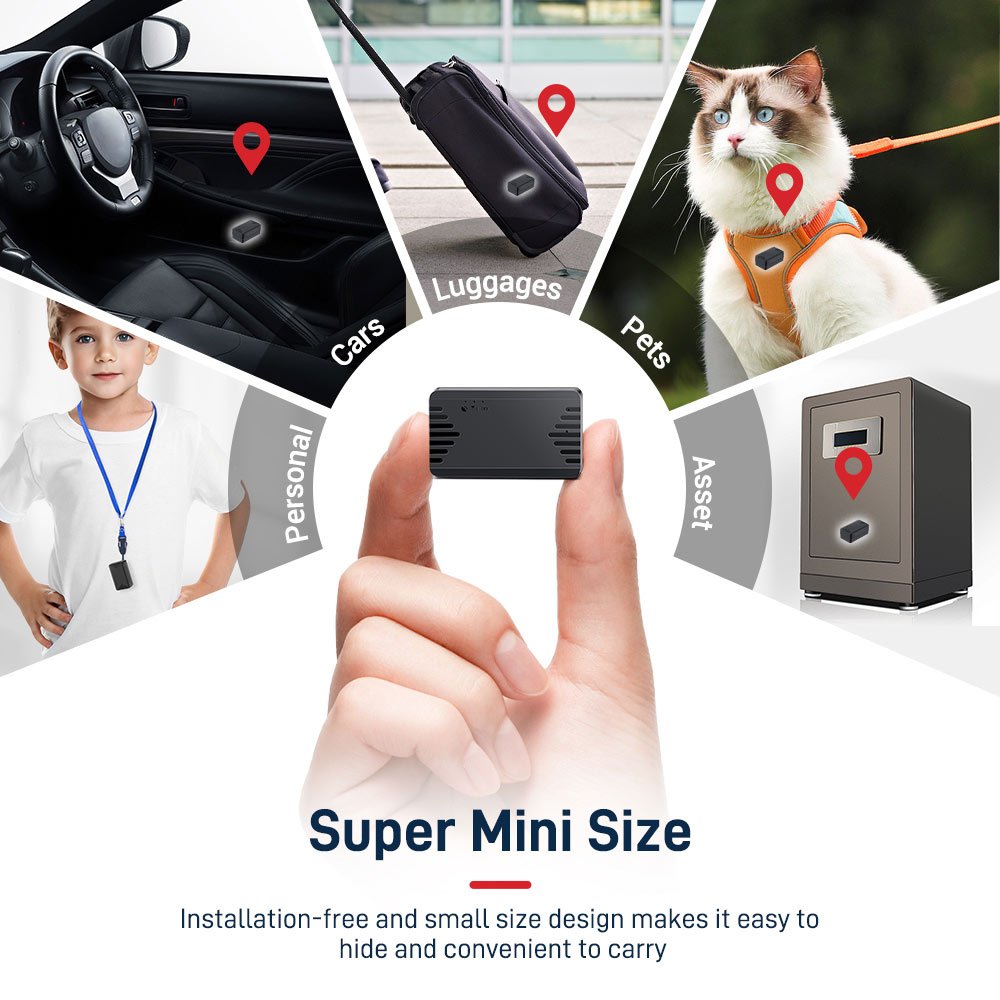 Micodus ML100G Portable Mini Asset Tracking Device Long Battery Life Wireless Gps Car Tracker 4G