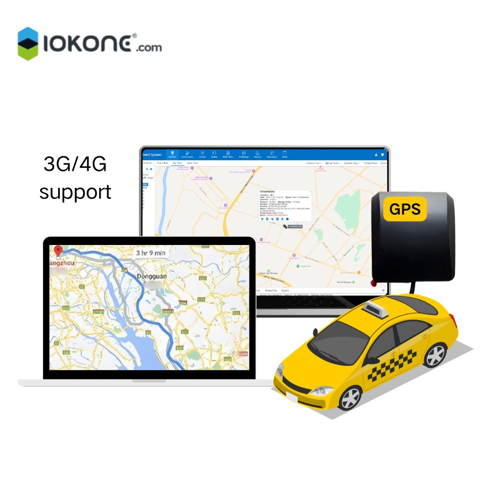 IOKONE ADAS 4K Supercapacitor Dual Channel GPS Car Mount Terminal Bluetooth Car Alarm Blind Spot Detection System Warning Light