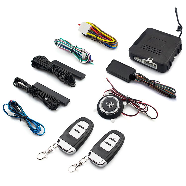 Car Alarm Remote Control Kit Car Keyless Entry Engine Start Alarm System Car Alarm Security System