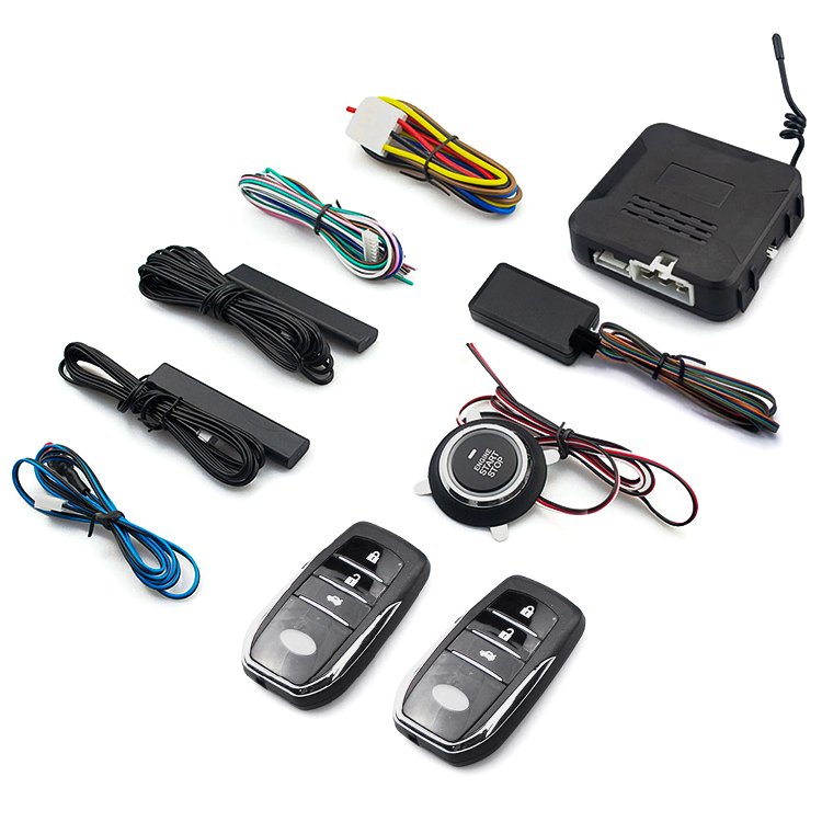 Car Alarm Remote Control Kit Car Keyless Entry Engine Start Alarm System Car Alarm Security System