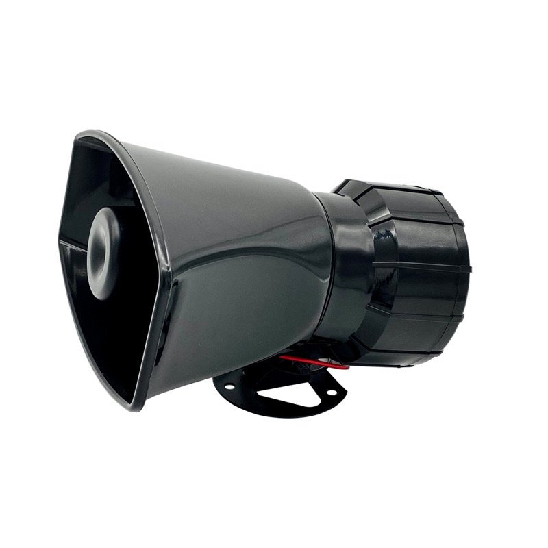 X-7SEVEN 12V 100W 7 Sound Style Emergency Warning Horns 125dB Car Alarm Fire Loud Speaker Siren Horn Electric Air Horn