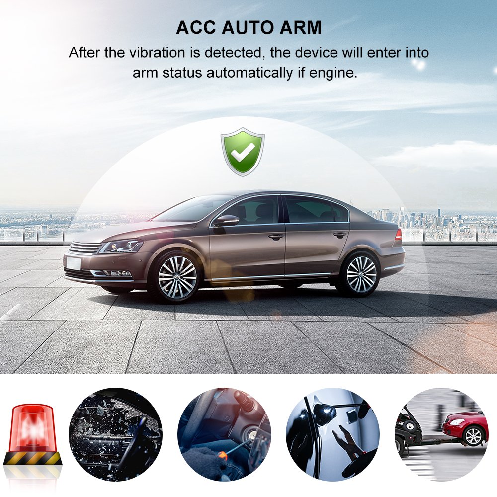 Car Relay GPS Tracker ACC Detection Cut Wire Alarm Fleet Truck Vehicle Locator 2G GSM GPS Micodus MV730 Tracking Device