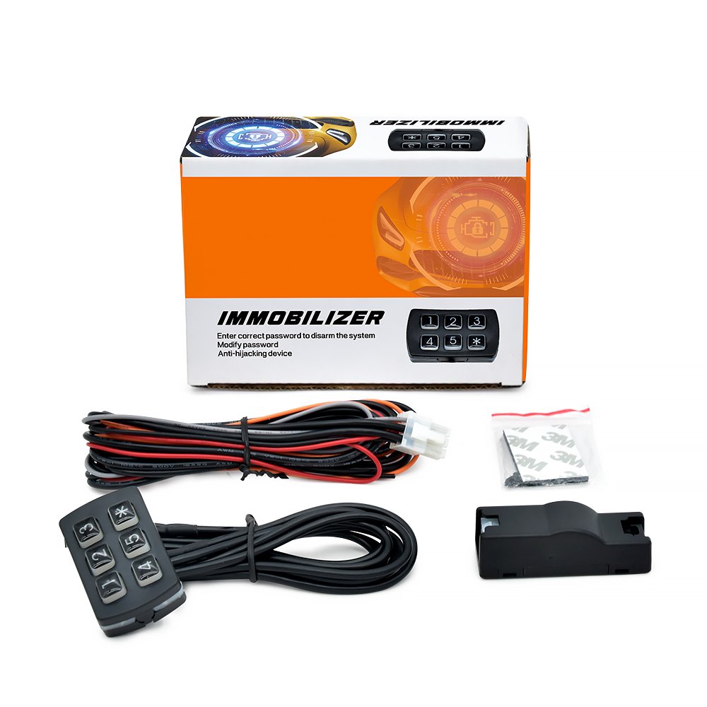 Anti Theft Vehicles Immobilization Car Alarms Remote Start Security Keypads for Car