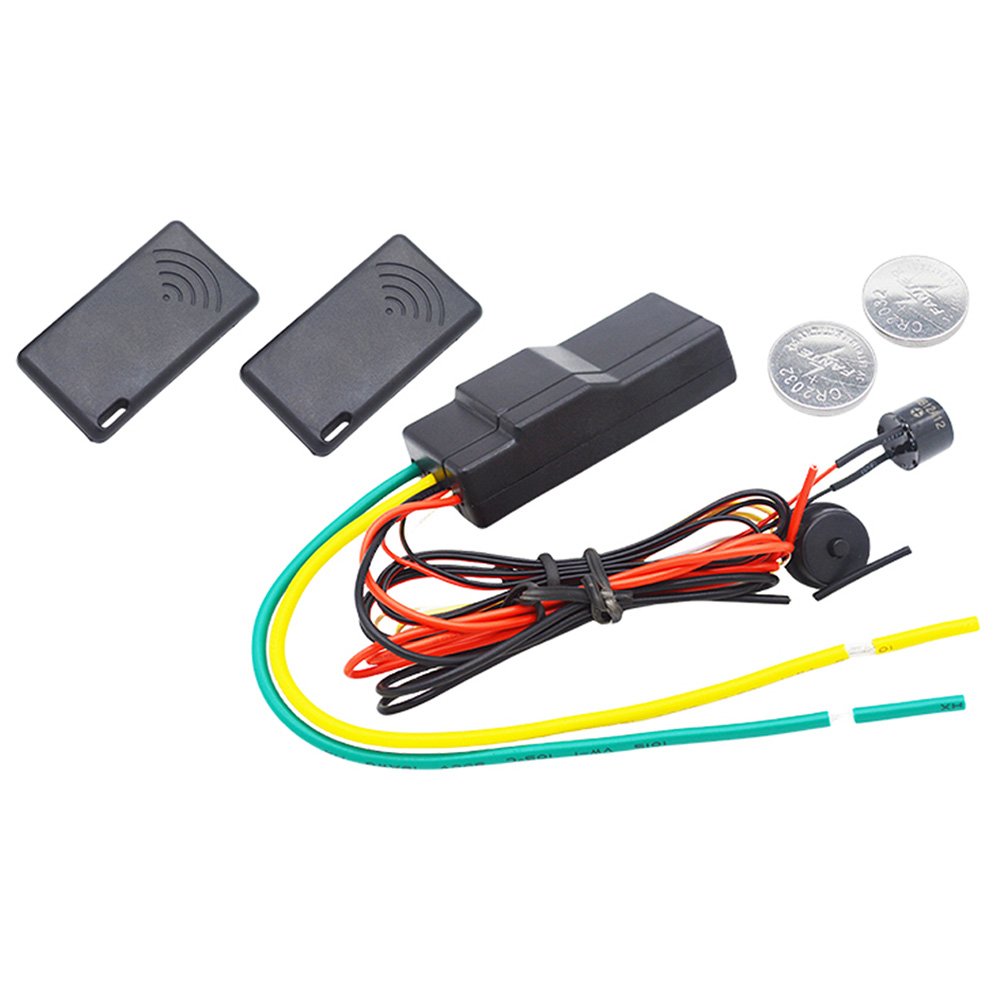 2.4Ghz RFID Immobilizer Wireless Engine Lock Car Alarm System Anti-Theft Anti-Hijacking Circuit Cut Off Device Smart Key