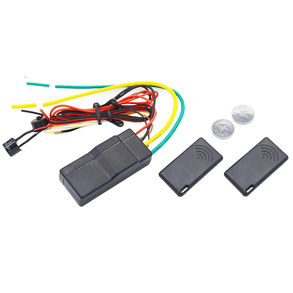 2.4Ghz RFID Immobilizer Wireless Engine Lock Car Alarm System Anti-Theft Anti-Hijacking Circuit Cut Off Device Smart Key