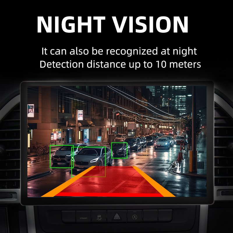 High Definition Image Night Vision Car Mounted Camera Waterproof Car 720p Rear View Reverse AI Intelligent Reverse Camera
