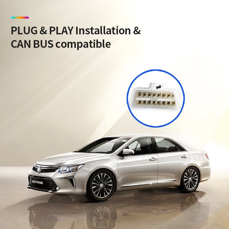 Plug and Play CAN BUS Push Button Start Kit for Toyota Sequoia 2010-2017 Remote Starter Keyless Entry System Car