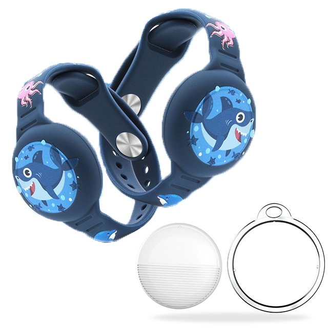 Hot Sell White Gps Bluetooth Tracker, Keys Finder and Item Locator for Keys PetFind My Watch Strap Package