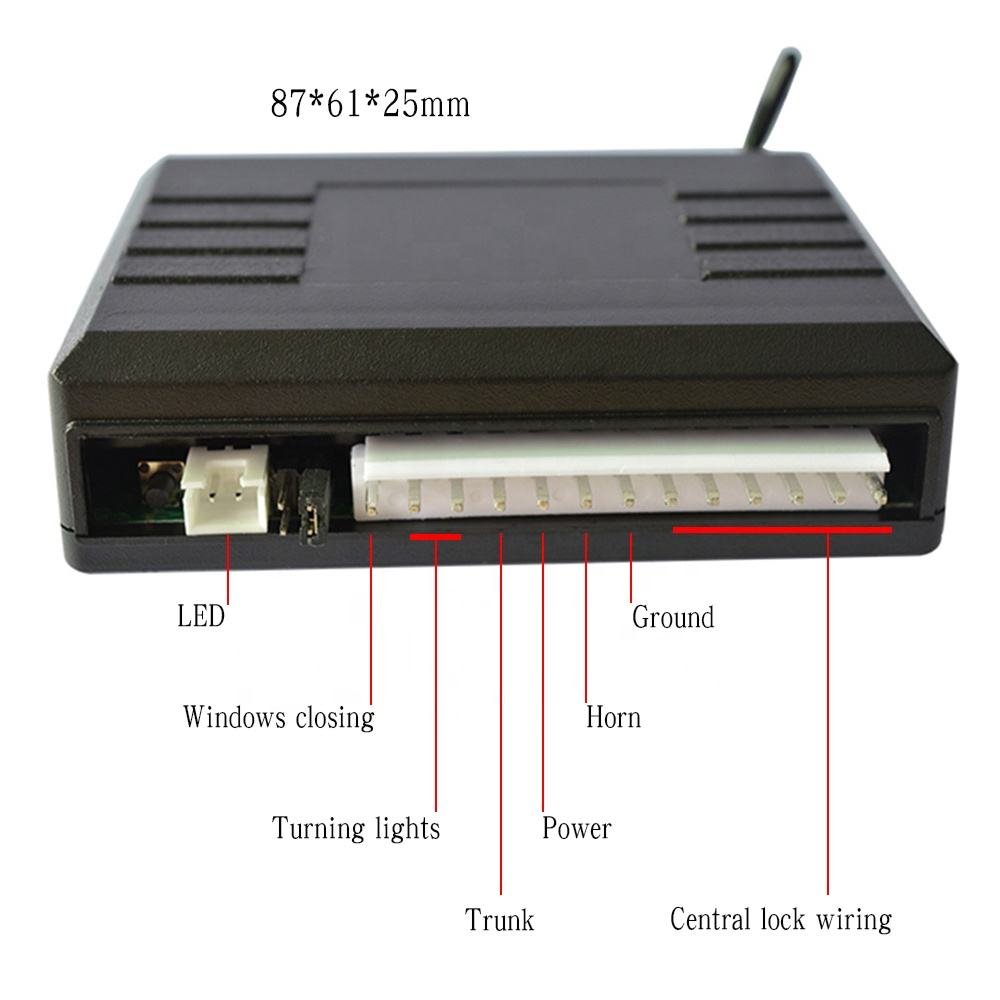 App Phone Control Keyless Entry Central Door Lock Unlock Car Alarms System