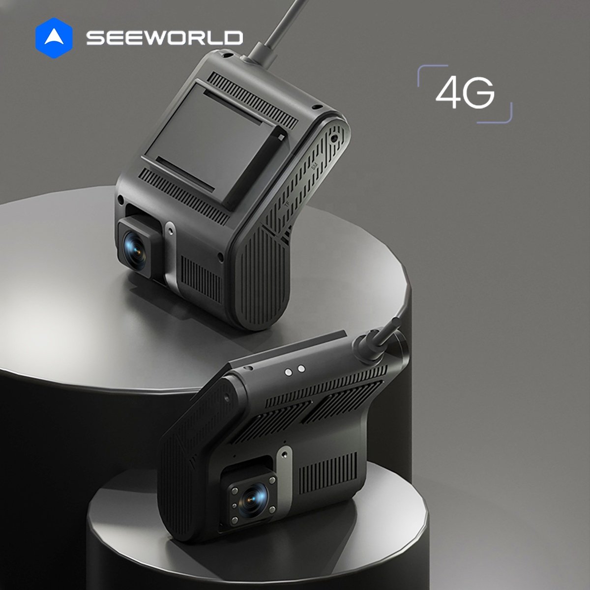 4G Dash Cam Tracker With GPS Tracking Venture System for Heavy Equipment with Real-Time Positioning APP