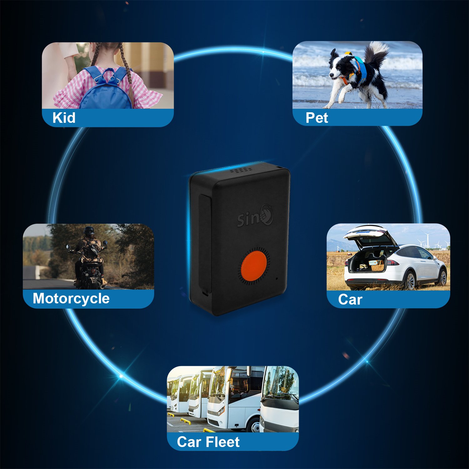 2023 Factory 4G Rastreador SinoTrack ST-904L SOS Security Panic Alarm Tracking Device GPS