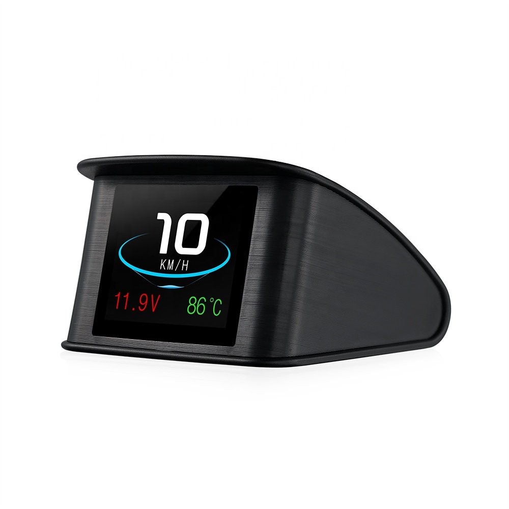 P10 OBDII Scanner Car Hud Smart Digital Gauge Speedometer HUD Car Speed Projector Alarms Vehicle Tools Car Speed