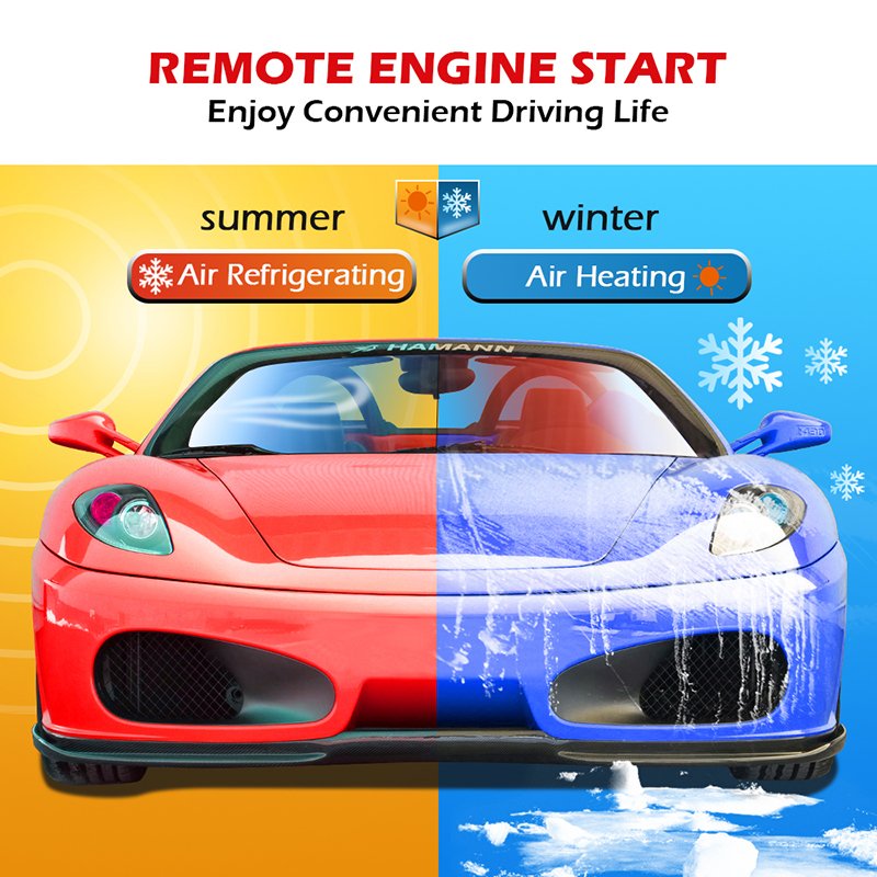 SPY High Quality Special Pke Auto Guard Remote Engine Start Two Way LCD Super Remote Selection 2 Way Car Alarm System Form China