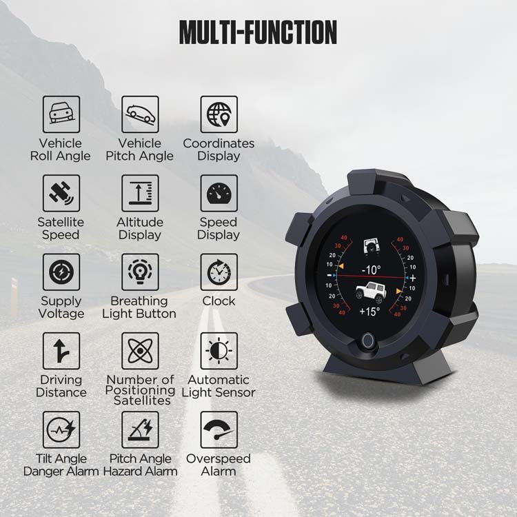 Multi-Function Odb2 Autool X95 Best Hud for Car Gps Heads up Display Speed Voltage Coordinates for All Cars