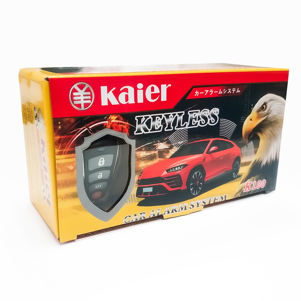Universal Hot Sale Kaier K100 Remote Control One Way Car Alarm