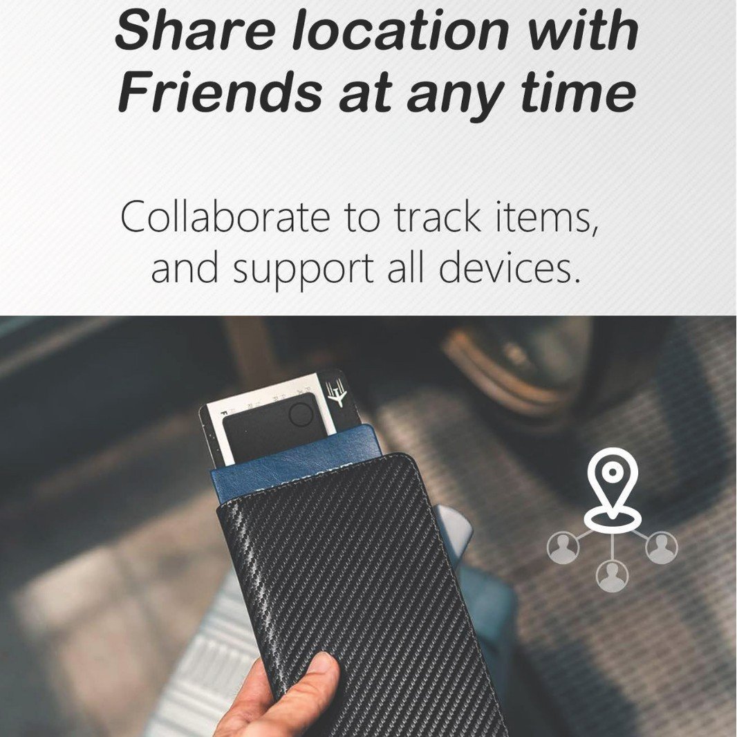 2025 General-purpose Unlimited Range Smart Crad Tracker Mini GPS Locator Key Wallet Finder Anti Lost Tag Loshall Tracker