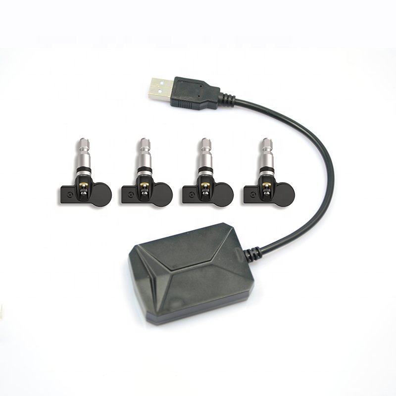 Plug and Play Car USB TPMS Internal Sensor Tire Pressure Monitoring System for Android Multimedia Players