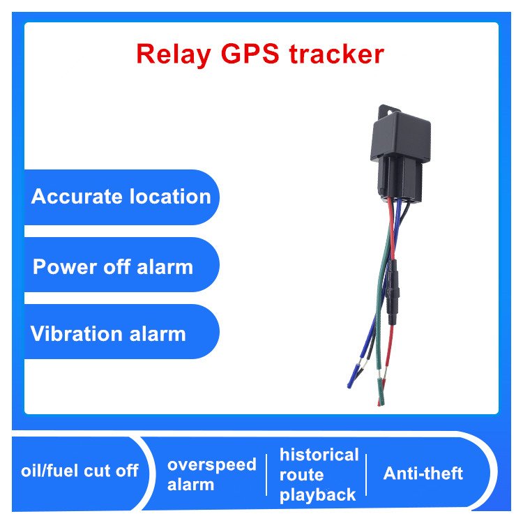 SMS Gooogle Map Link Stop Engine Cut Off Relay Traceur Mini GPRS Motorcycle Tracker Car Locator Para Motos Gps Auto