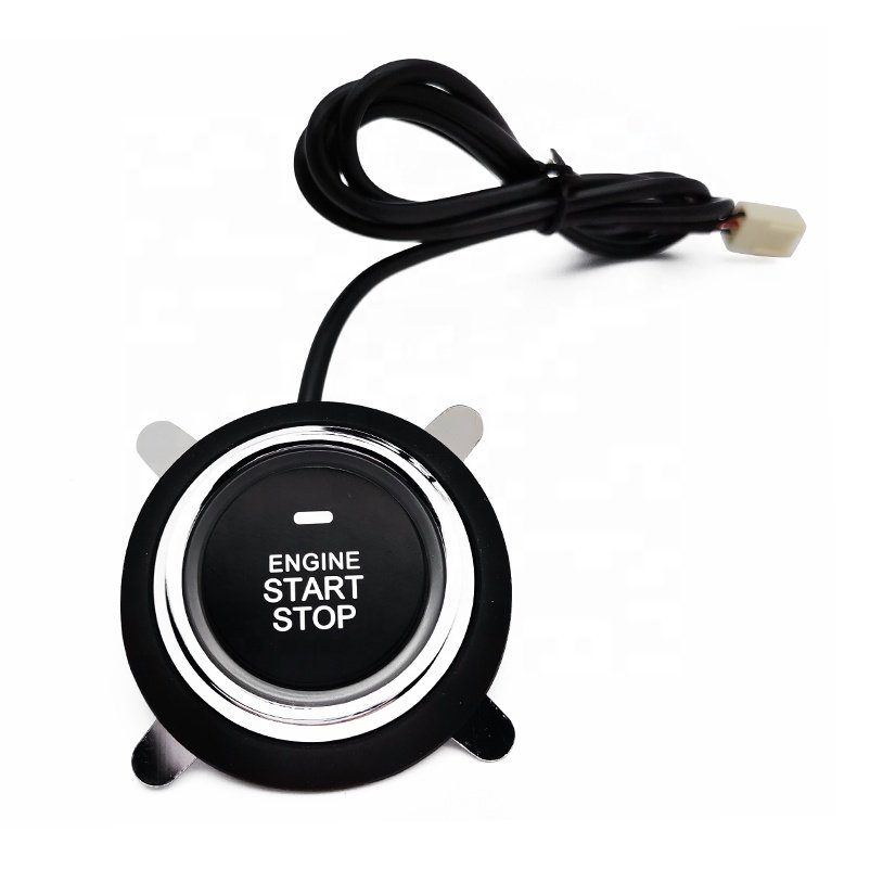Carqseng Universal 12V DC Car Remote Starter with PKE Keyless Entry Ignition Control and Car Alarm