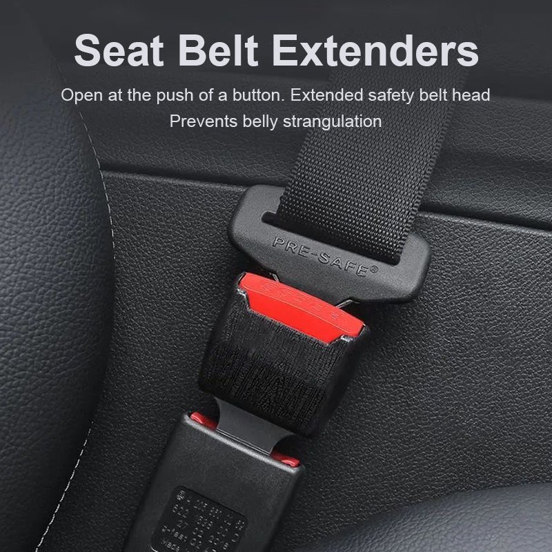 Seat Belt Extender Car Seats Alarm Silencer Hidden Car Seat Belt Buckle
