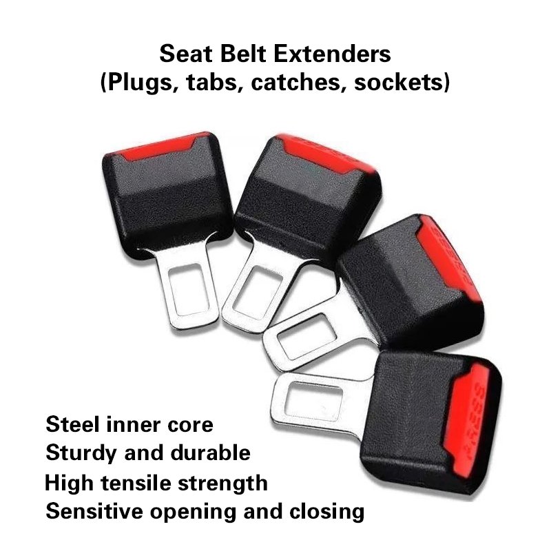 Seat Belt Extender Car Seats Alarm Silencer Hidden Car Seat Belt Buckle