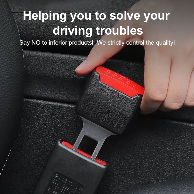 Seat Belt Extender Car Seats Alarm Silencer Hidden Car Seat Belt Buckle