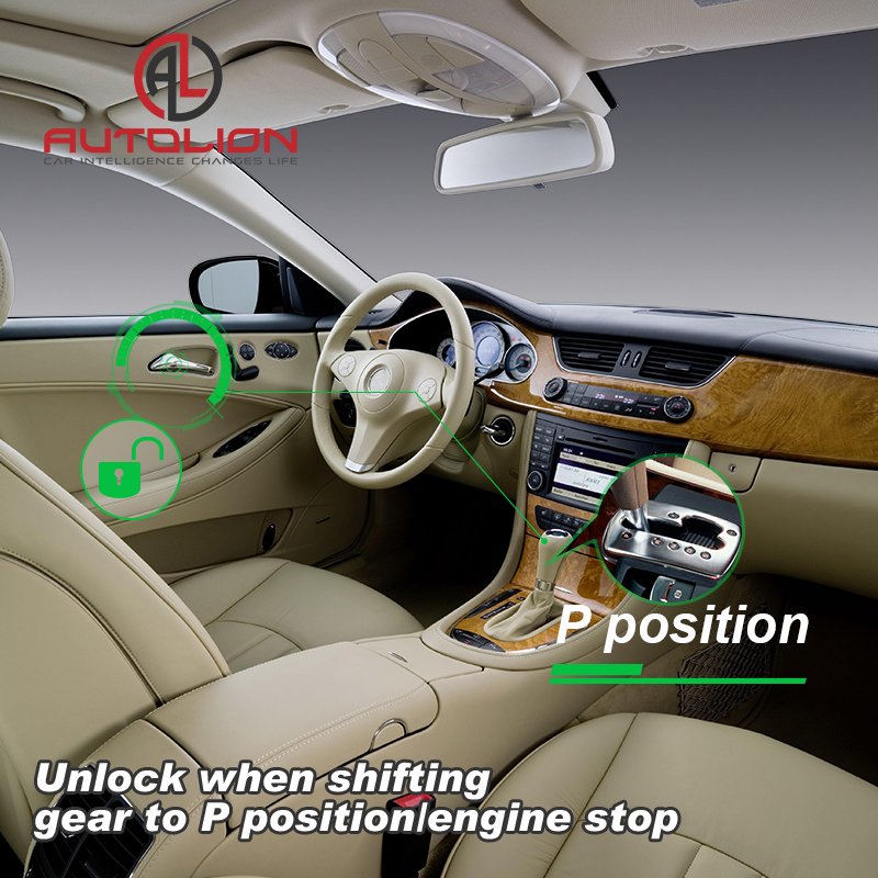 Remote Key Remote Start System ForLand Cruiser 2016 Black DC 12V One Way Car Alarm System Car Security Systems 100M