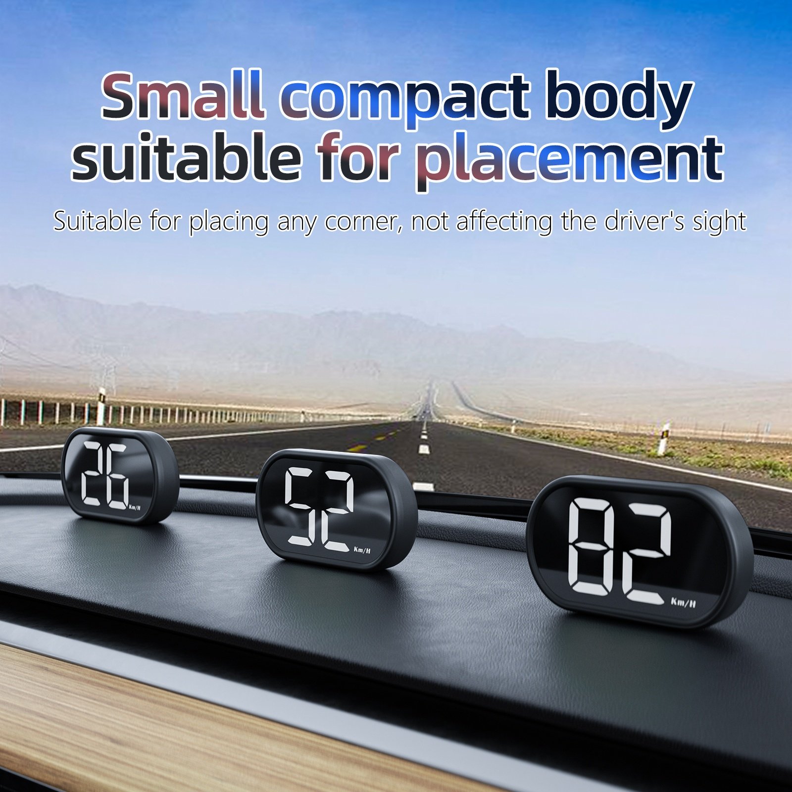 2025 Popular X2 Car HUD Universal GPS Speedometer Plug and Play HUD Head up Displays