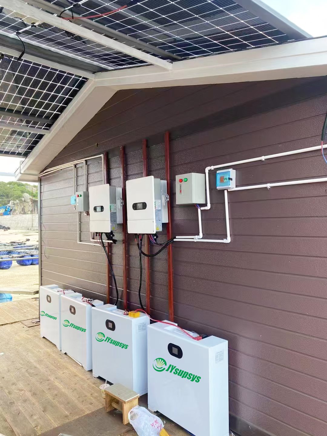 Deep Cycles Floor Standing 51.2V 100Ah 200Ah 300Ah Lifepo4 Lithium Solar Storage Battery Pack for Solar Panel Solar Systems