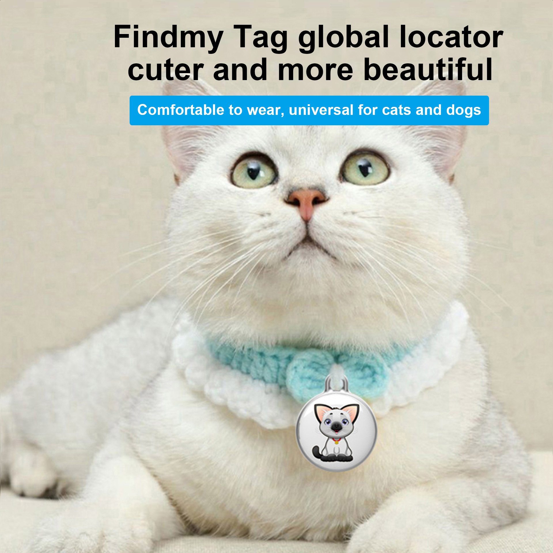 Pet Items Dog Kid Car Key Wallet Luggage Key Finder Locator Wireless Anti Lost Alarm Tracker Device Smart Airtag for Pet