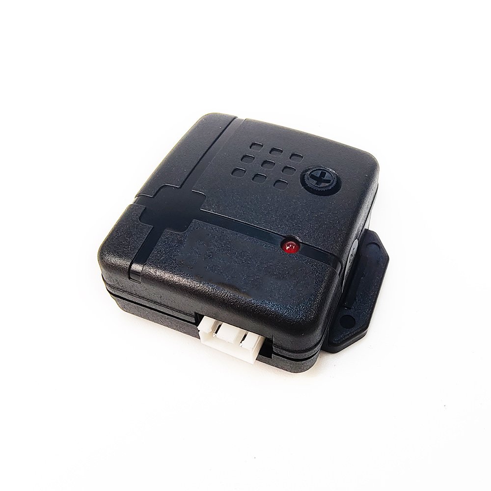 Smart 4 Buttons Remote Control External Shock Sensor 4 Learning Transmitters Car Alarm System for South-America Market