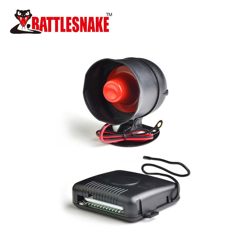 Auto Electric Shock One Way Car Alarms System Universal DC12V Anti-Hijacking Car Alarm Security System