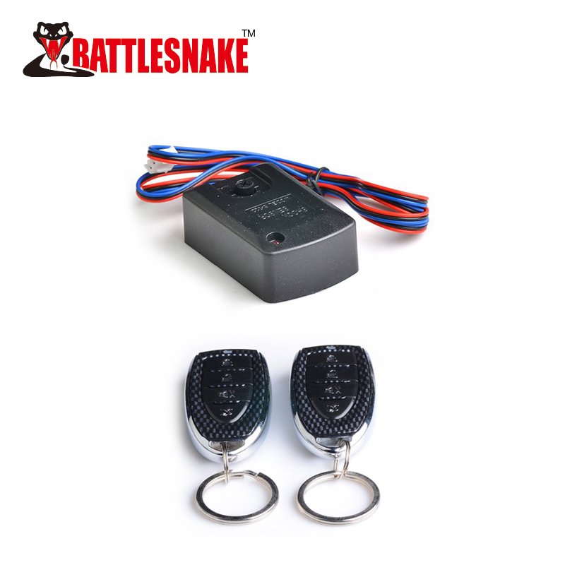 Auto Electric Shock One Way Car Alarms System Universal DC12V Anti-Hijacking Car Alarm Security System