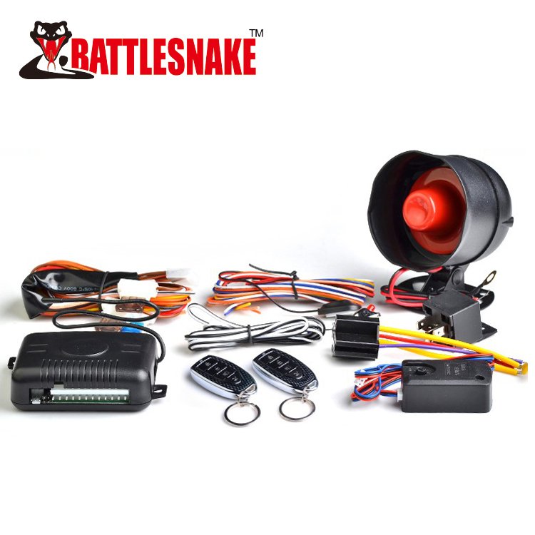 Auto Electric Shock One Way Car Alarms System Universal DC12V Anti-Hijacking Car Alarm Security System