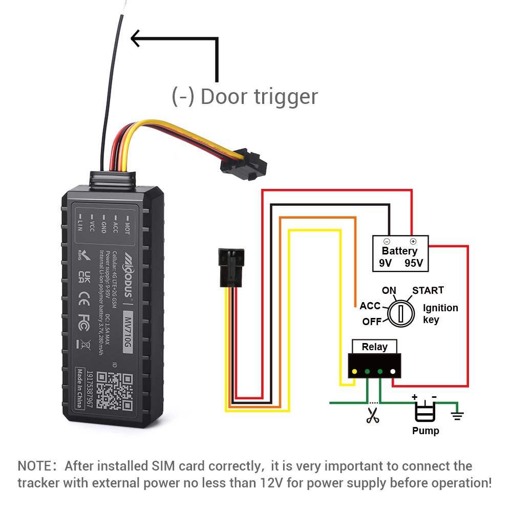 Fleet Management System Remote Control Micodus MV710G 4G LTE Tracking Device Wholesale Good Price Gps Car Tracker With Sim Card