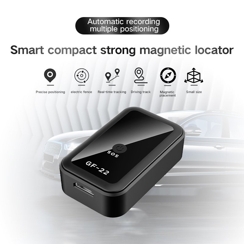 Hot Sale Mini GPS GF22 WIFI LBS Real Time Car Tracker Anti-Lost Device Voice Monitoring GPS Locator for Vehicles Pets Kids