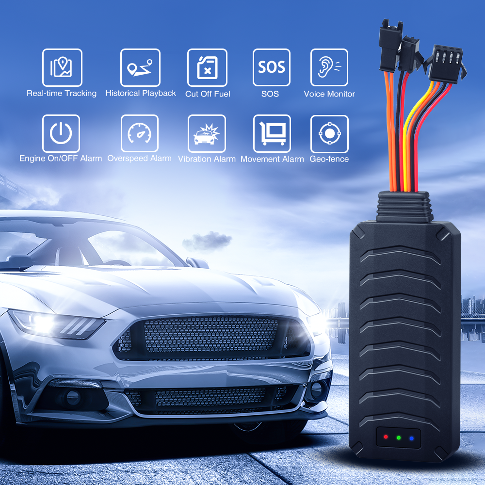 Free App Micodus MV790 ACC Detection Anti Theft Engine Immobilizer Gps Car Tracker With SOS Microphone Relay