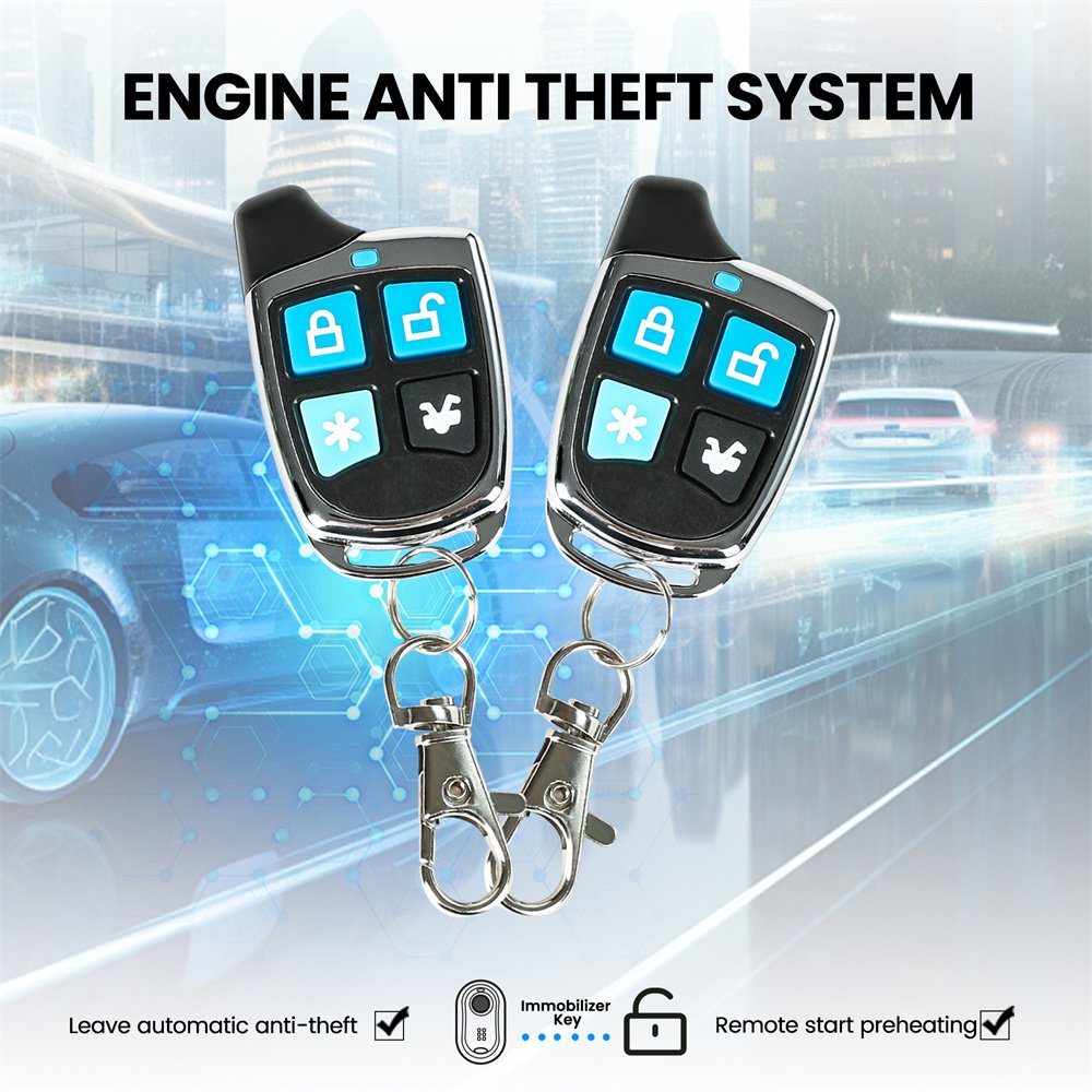 Factory Wholesale Siren Upgrade Safety and Security Car Alarm System