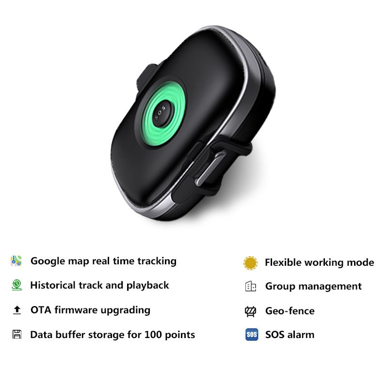 4G Pet GPS Tracker Waterproof Dog GPS Tracking Collar Mini Cat Anti-Lost Alarm Locator Support Geo-Fence SOS Smart Kids Locator