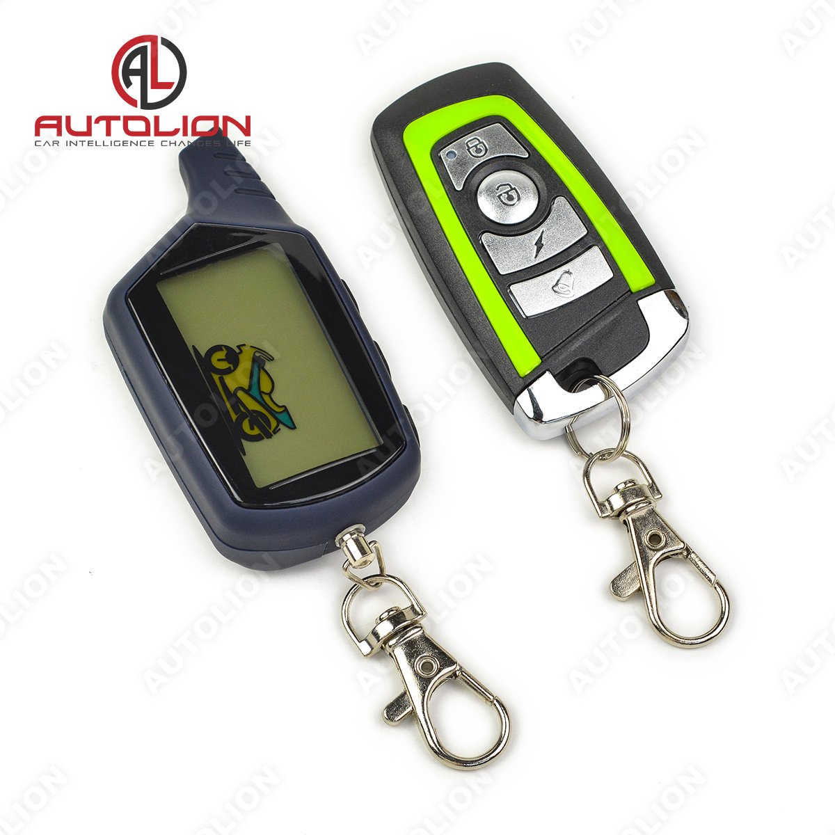 Two-way PKE LCD Pager Display Oil Level Theft Protection Prestige Bidirectional Motorbike Alarm Motorcycle Anti-cut Line Alarm