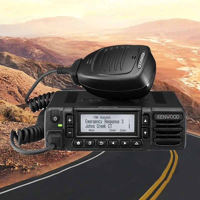 KenwoodNx3720 Digital Analog High Power Long Range Emergency Alarm Remote Monitoring Vox Two Way Radio Car RadioNX3720