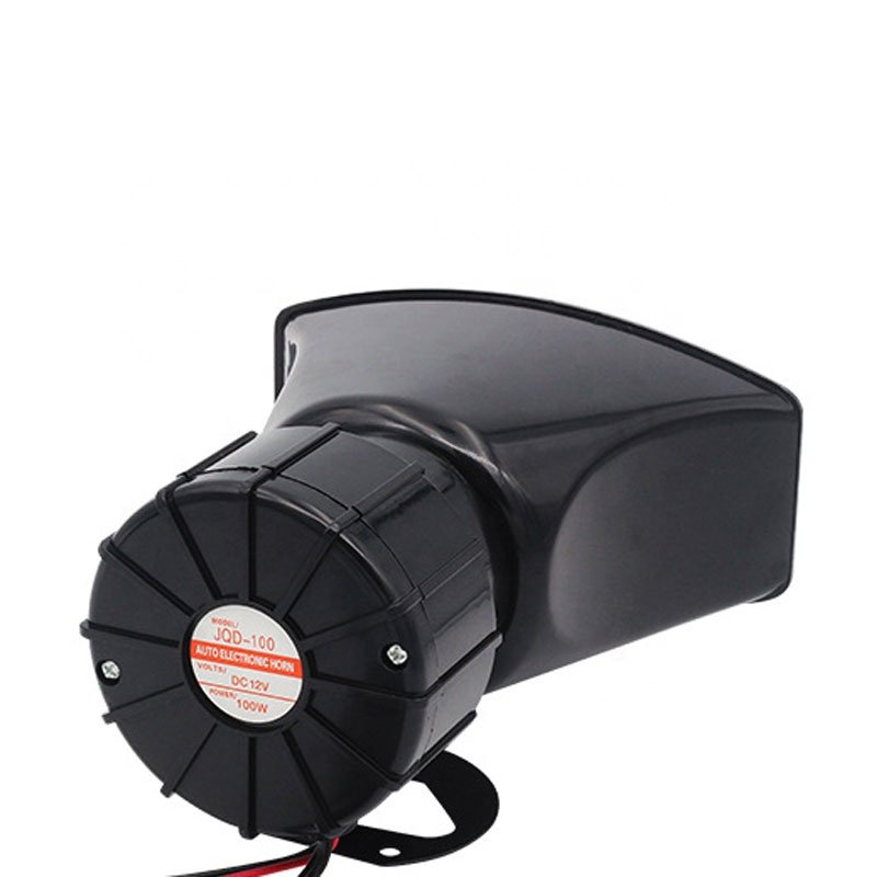 Waterproof 7 Tones Siren Speaker 115dB 60W Car Alarm Horn