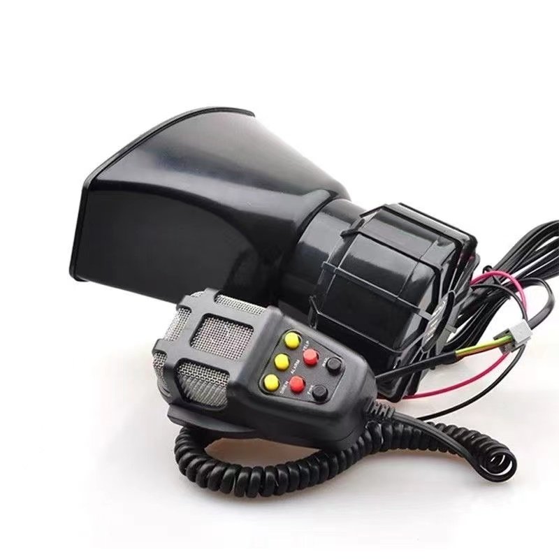 Car 7-tone Loudspeaker Alarm Horn 100W